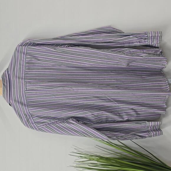 Façonnable‎ Men's Striped Button-Up Shirt - XXL - Picture 4 of 4